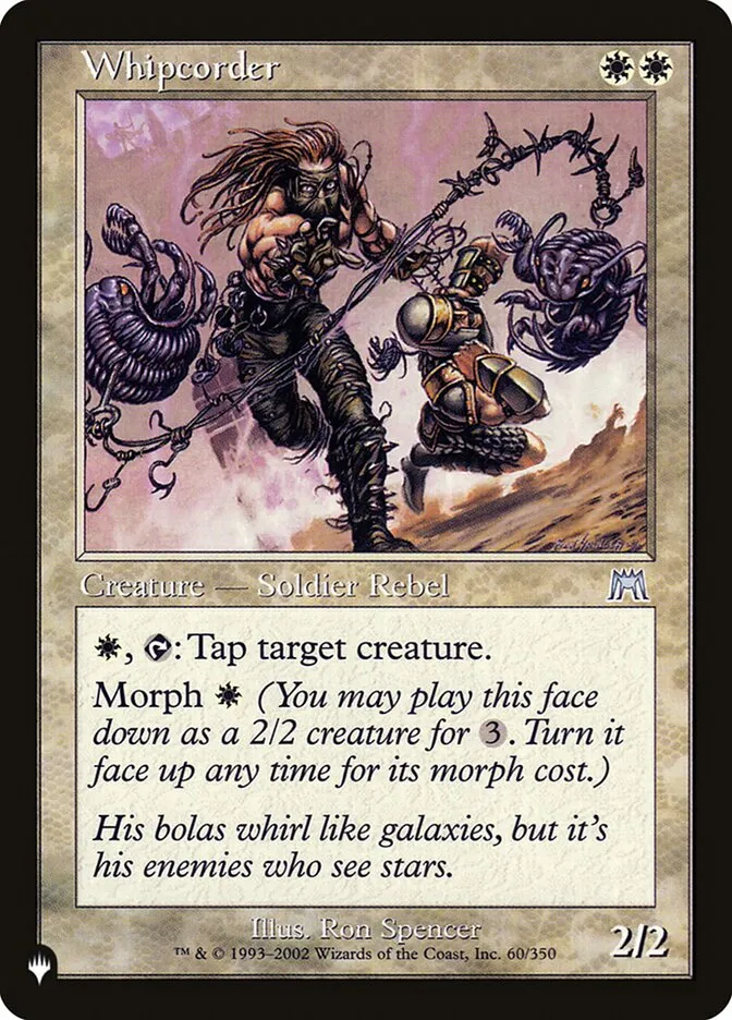 2020 The List Whipcorder uncommon #ONS-60 uncommon card image