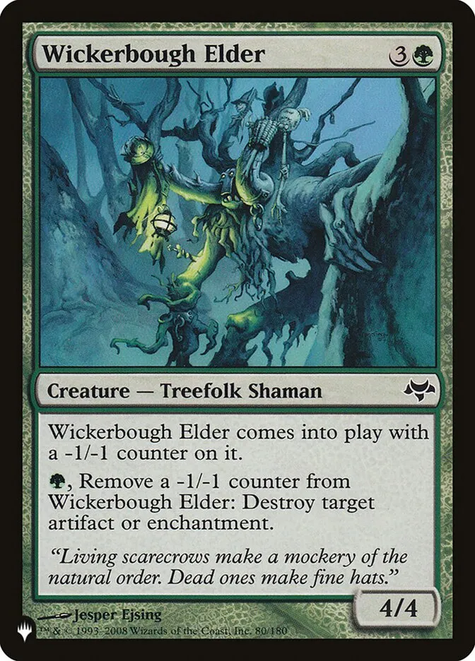 2020 The List Wickerbough Elder #EVE-80 common card image