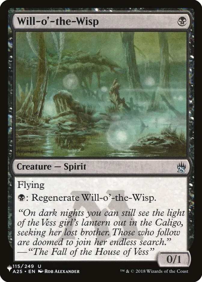 2020 The List Will-o'-the-Wisp #A25-115 uncommon card image