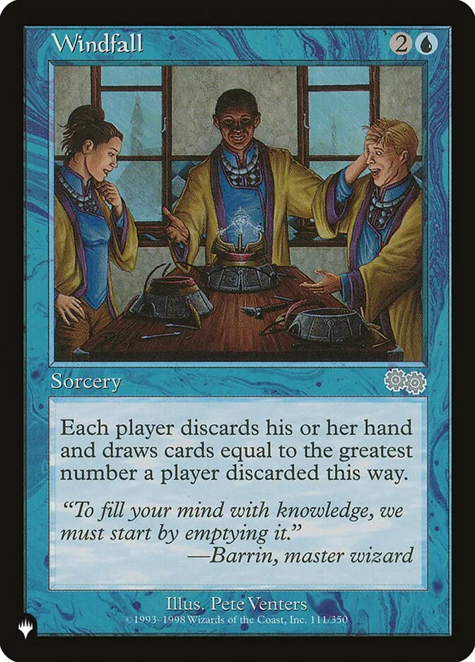 2020 The List Windfall uncommon #USG-111 uncommon card image