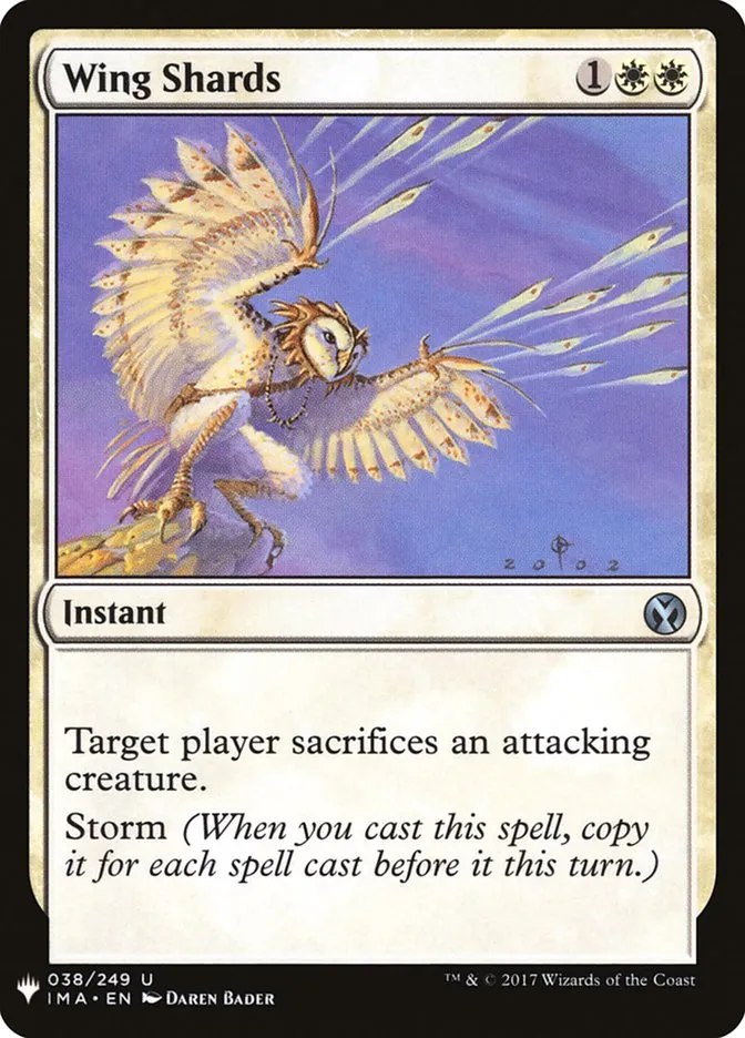 2020 The List Wing Shards #IMA-38 uncommon card image