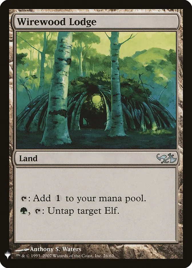 2020 The List Wirewood Lodge #DD1-26 uncommon card image