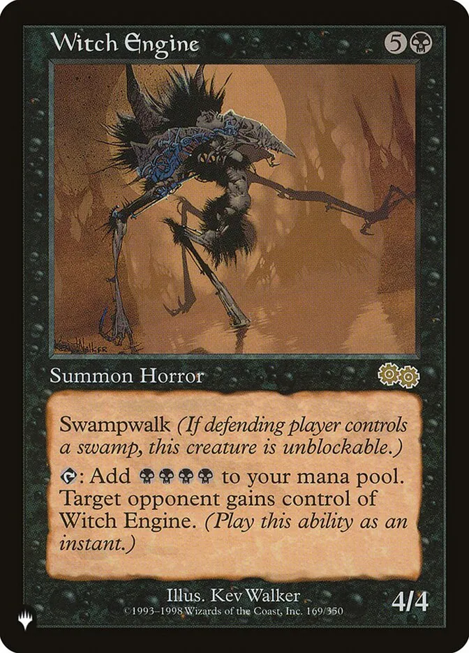 2020 The List Witch Engine rare #USG-169 rare card image