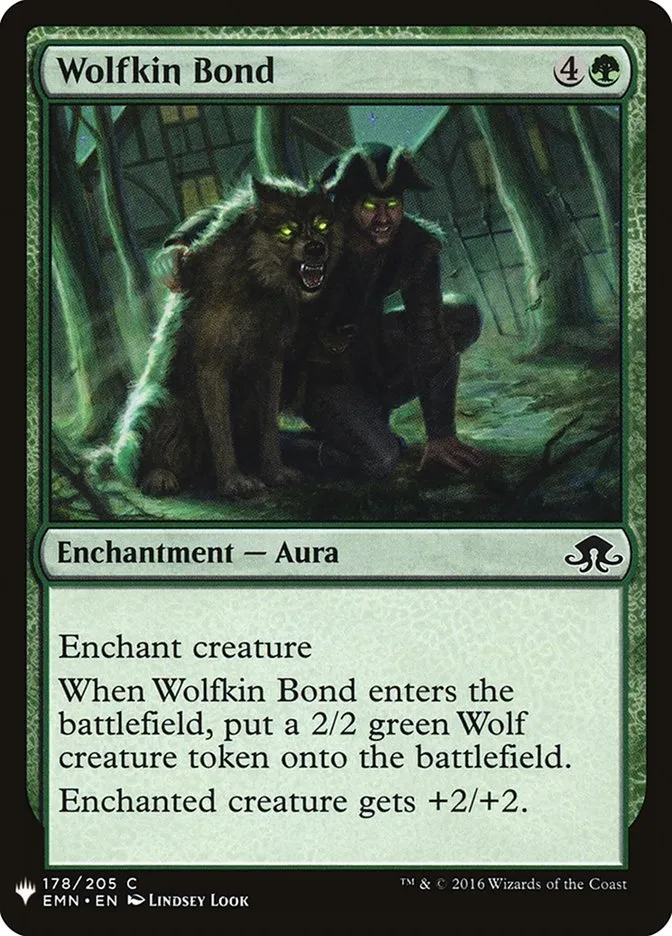 2020 The List Wolfkin Bond #EMN-178 common card image