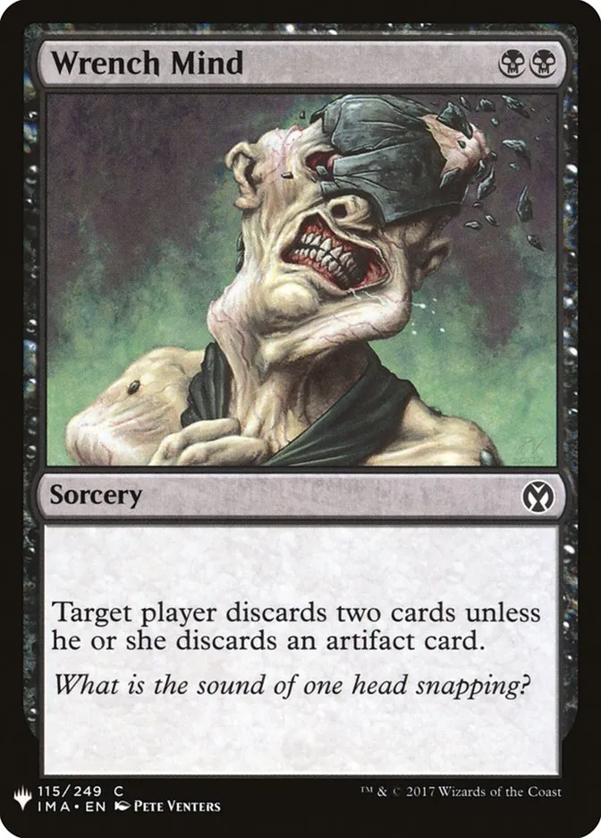2020 The List Wrench Mind #IMA-115 common card image