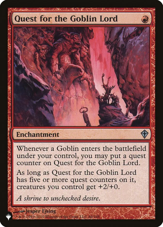 2020 The List Quest for the Goblin Lord #WWK-86 uncommon card image