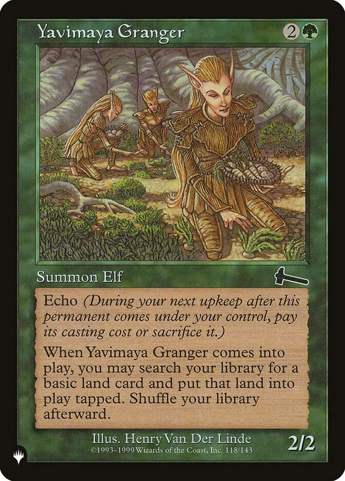 2020 The List Yavimaya Granger #ULG-118 common card image