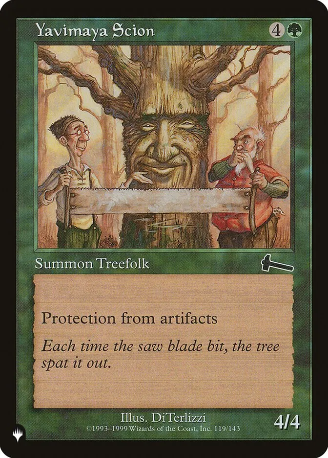 2020 The List Yavimaya Scion #ULG-119 common card image