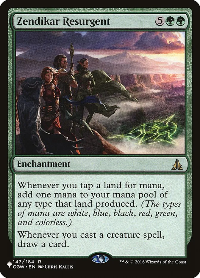 2020 The List Zendikar Resurgent #OGW-147 rare card image