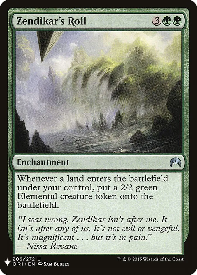 2020 The List Zendikar's Roil #ORI-209 uncommon card image
