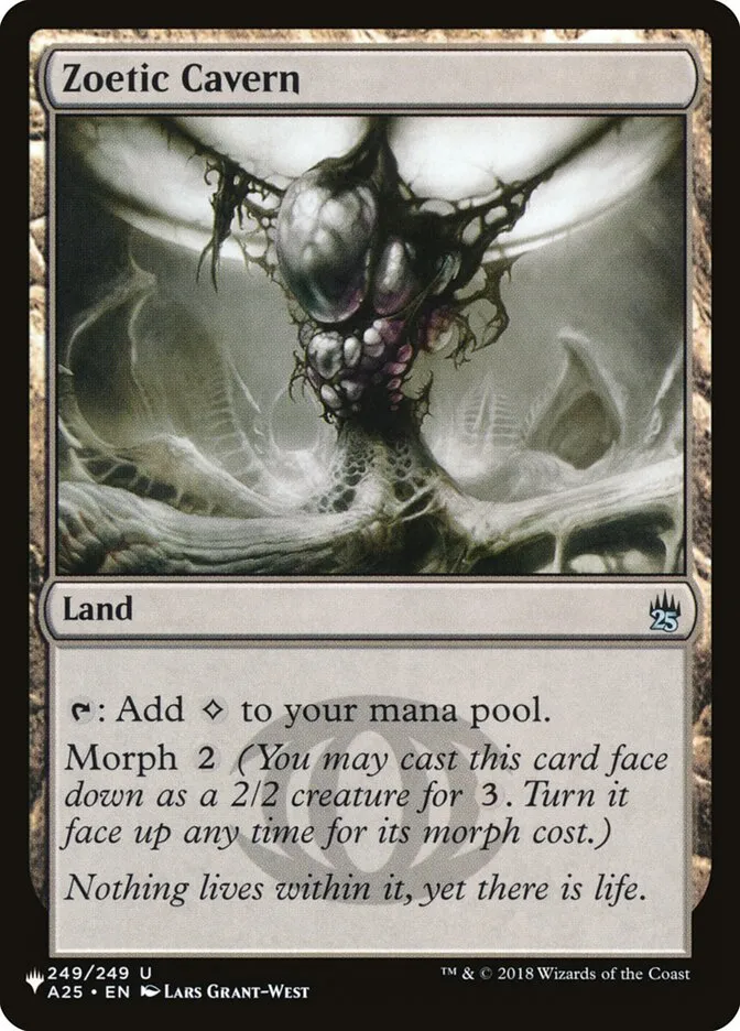 2020 The List Zoetic Cavern #A25-249 uncommon card image