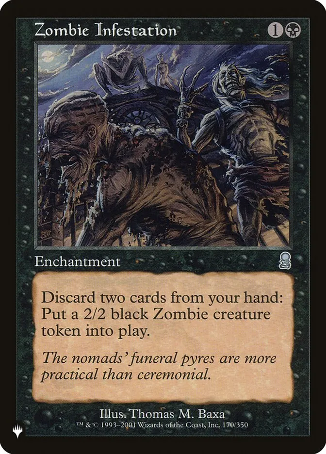 2020 The List Zombie Infestation #ODY-170 uncommon card image