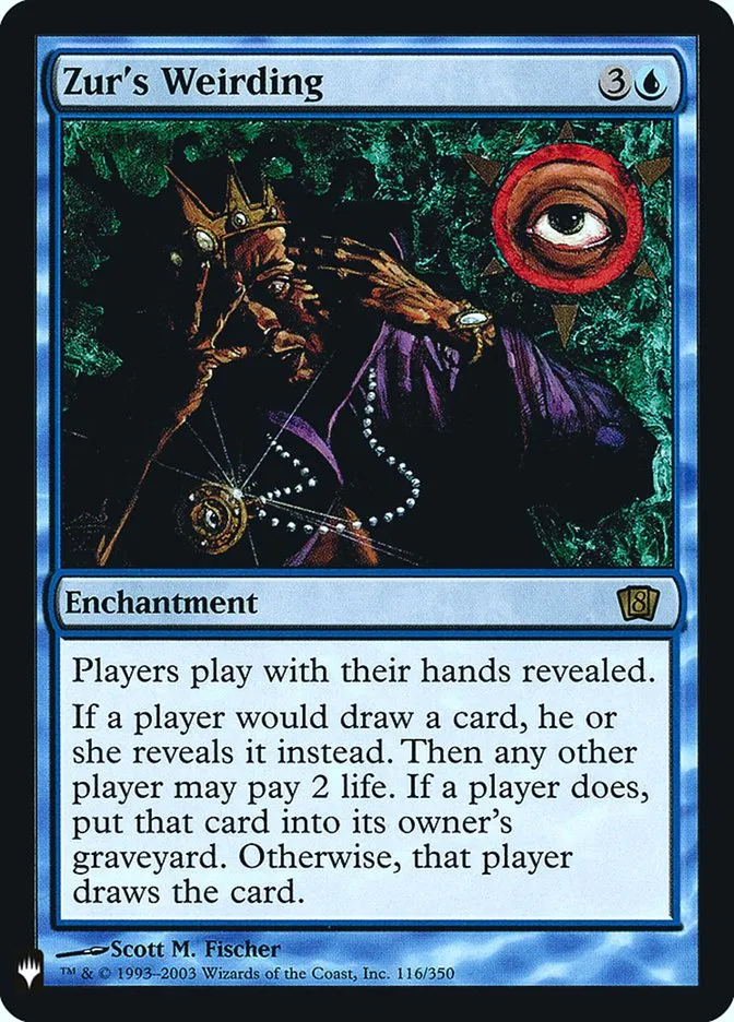 2020 The List Zur's Weirding #8ED-116 rare card image