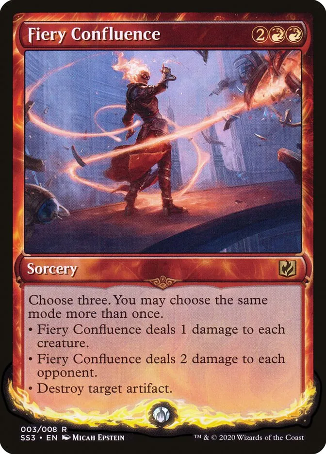 2020 Signature Spellbook: Chandra Fiery Confluence #3 rare card image