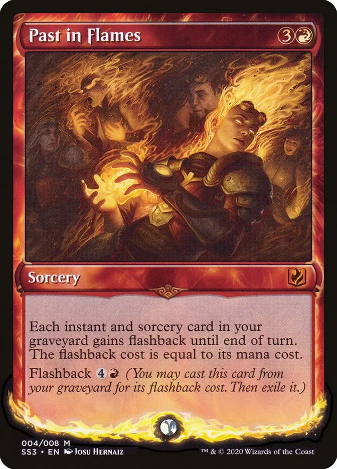 2020 Signature Spellbook: Chandra Past in Flames #4 mythic card image