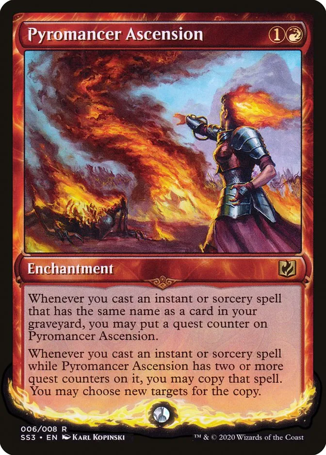 2020 Signature Spellbook: Chandra Pyromancer Ascension #6 rare card image