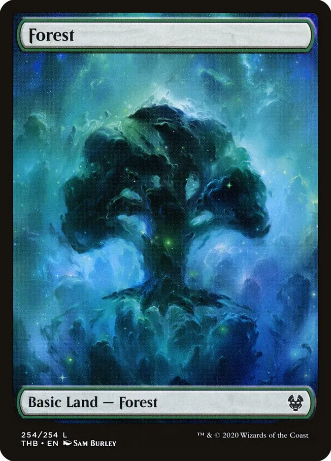 2020 Theros Beyond Death Forest common #254 common card image