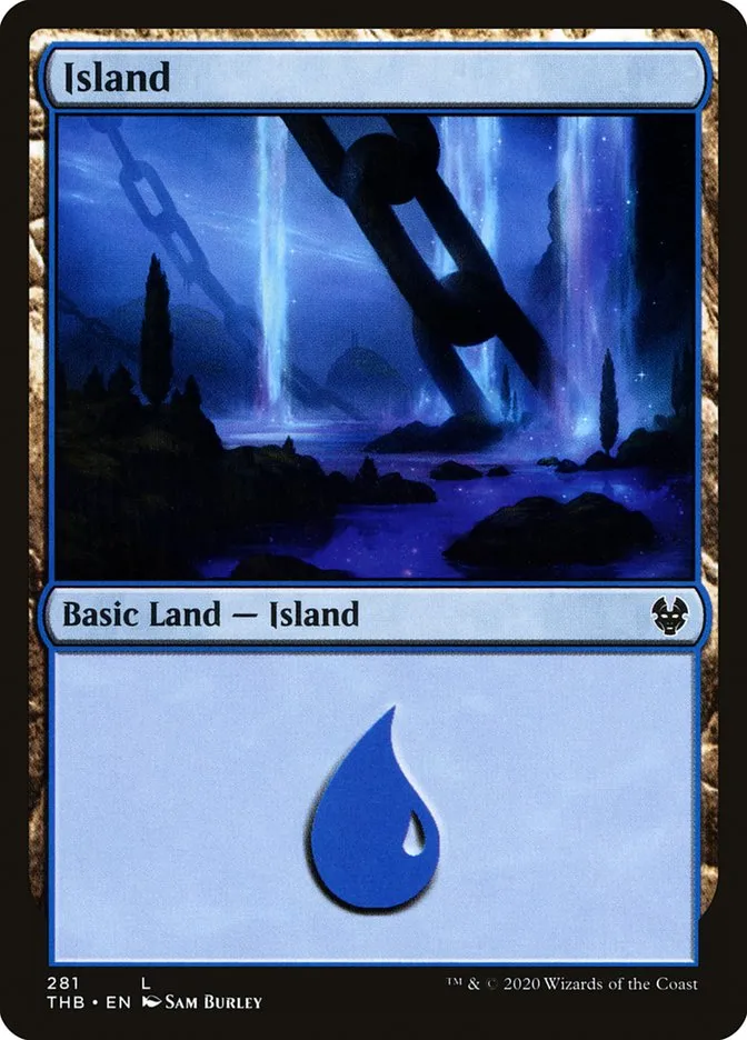 2020 Theros Beyond Death Island #281 common card image