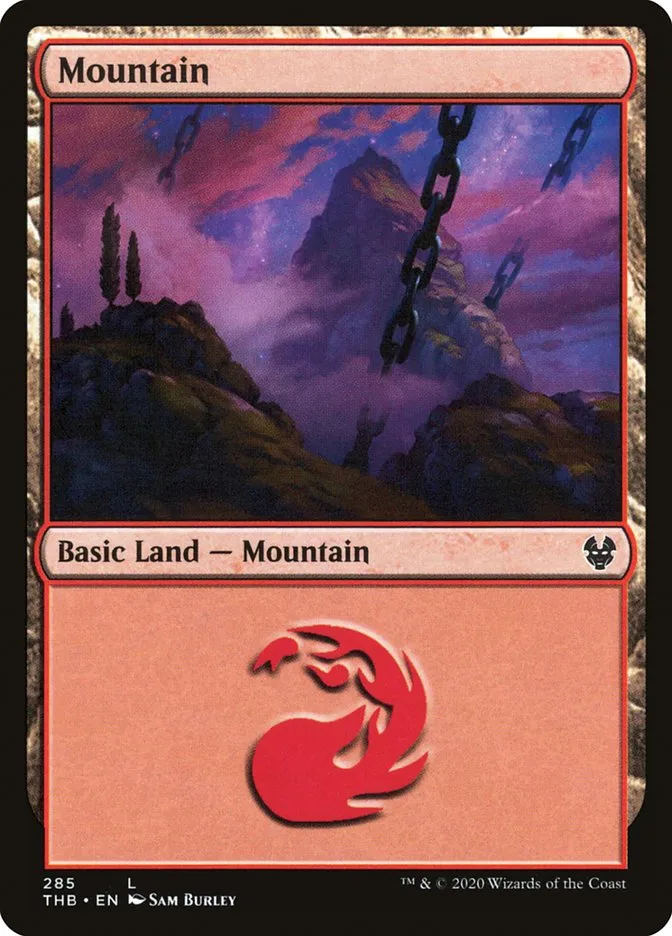 2020 Theros Beyond Death Mountain common #285 common card image