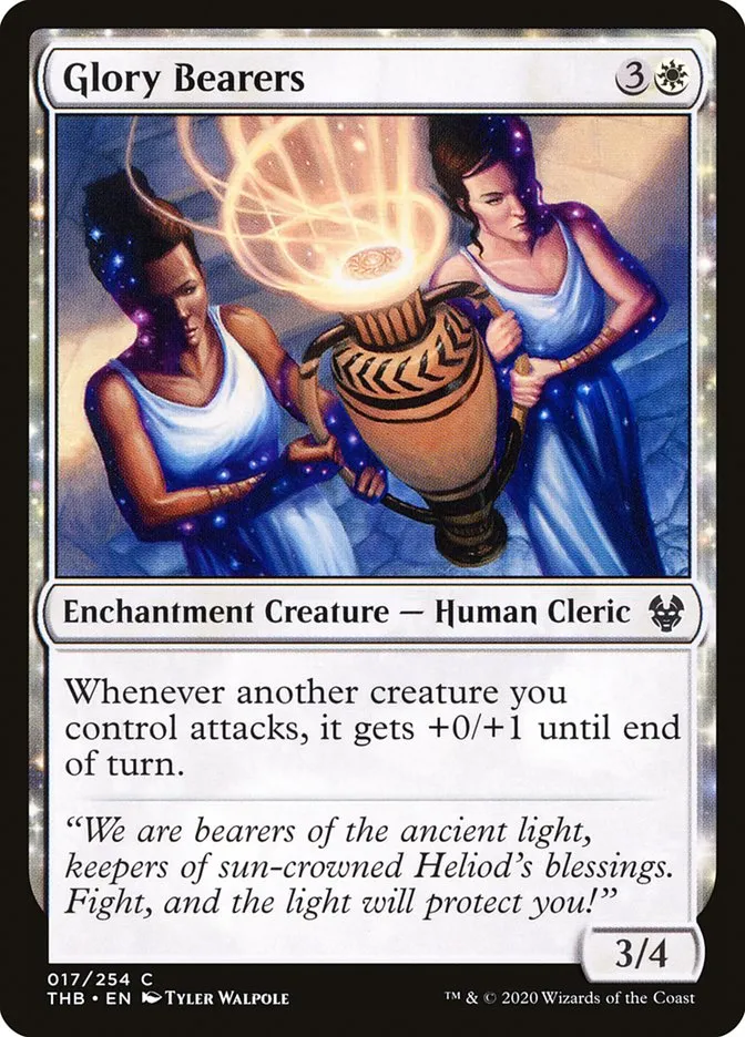 2020 Theros Beyond Death Glory Bearers common #17 common card image