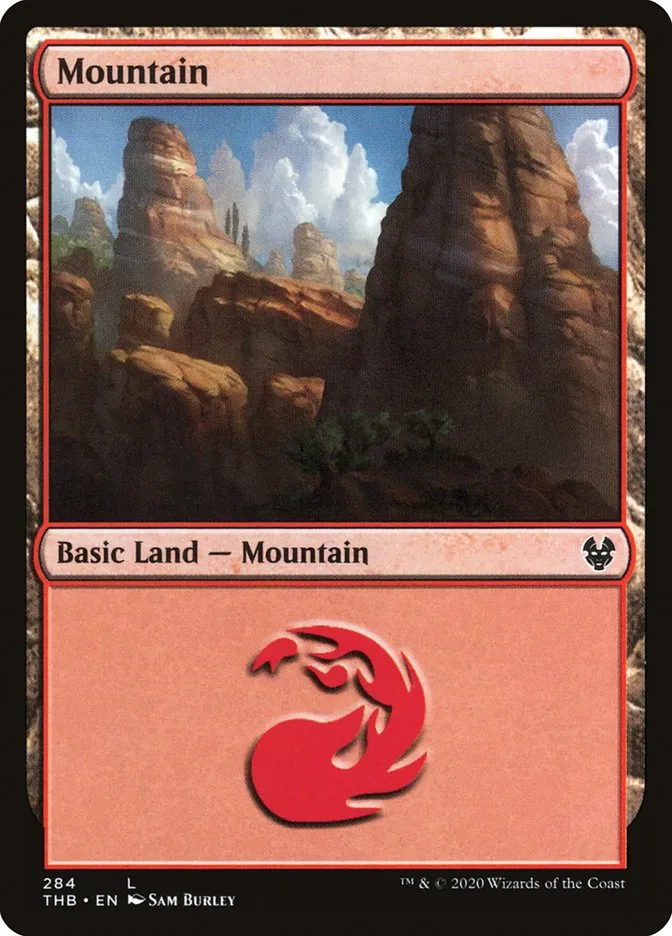 2020 Theros Beyond Death Mountain common #284 common card image