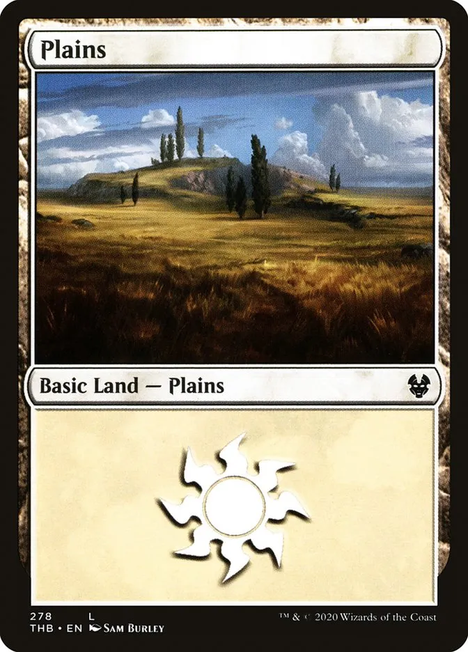 2020 Theros Beyond Death Plains #278 common card image