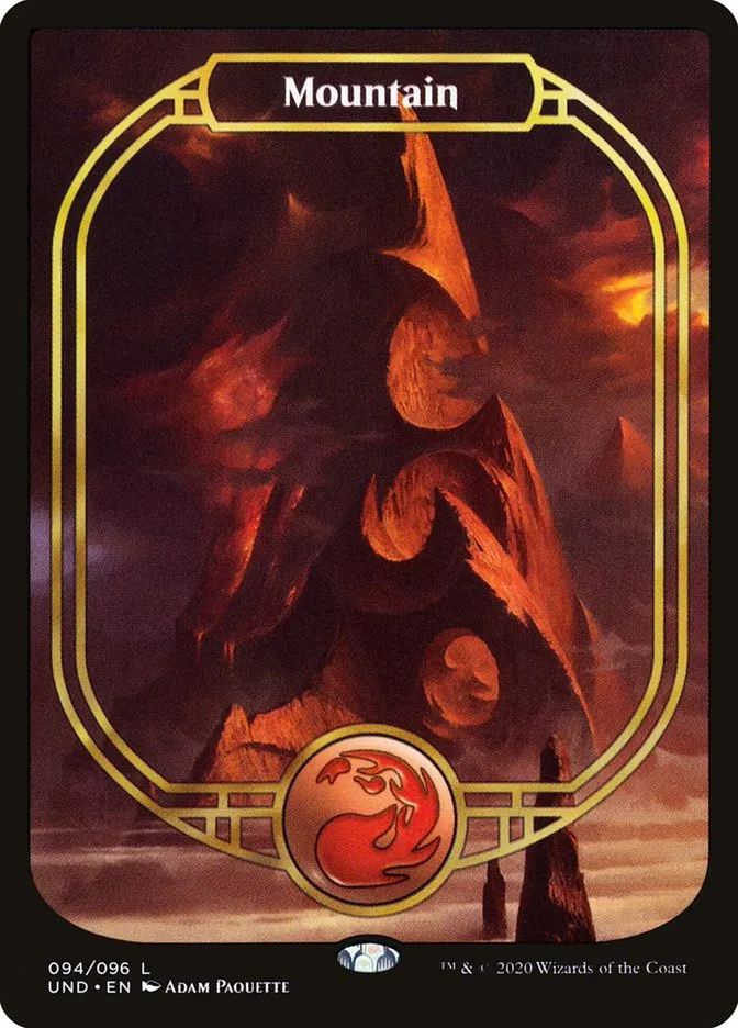 2020 Unsanctioned Mountain common #94 common card image