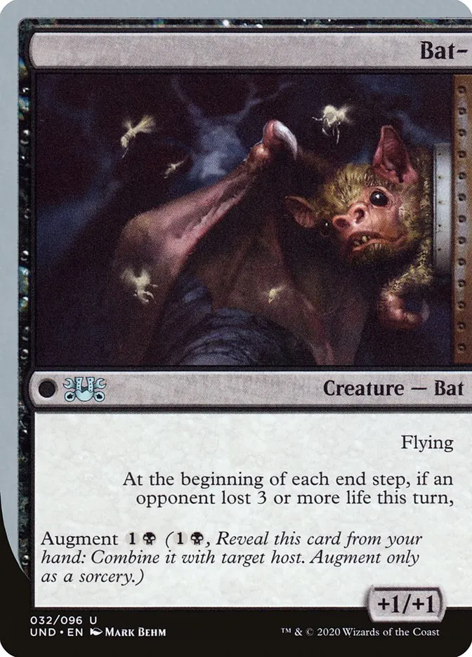 2020 Unsanctioned Bat- uncommon #32 uncommon card image