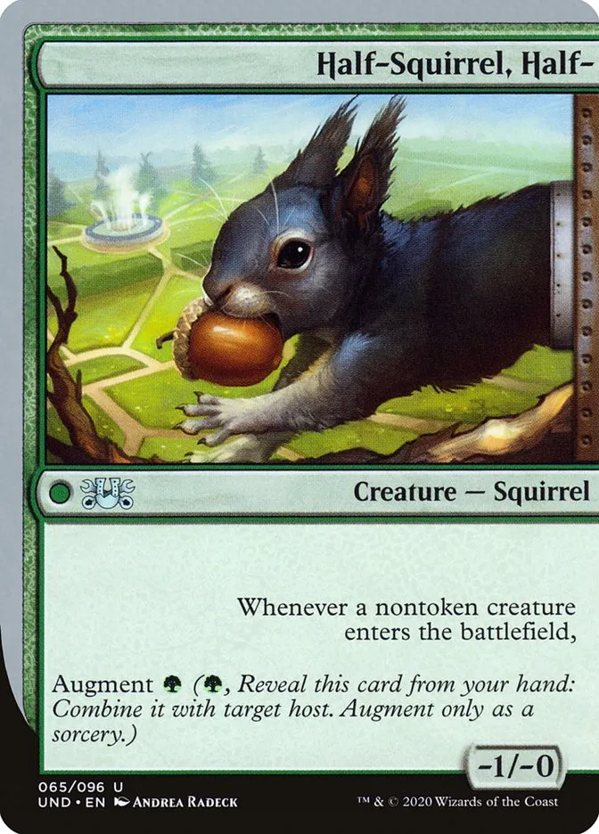 2020 Unsanctioned Half-Squirrel, Half- uncommon #65 uncommon card image