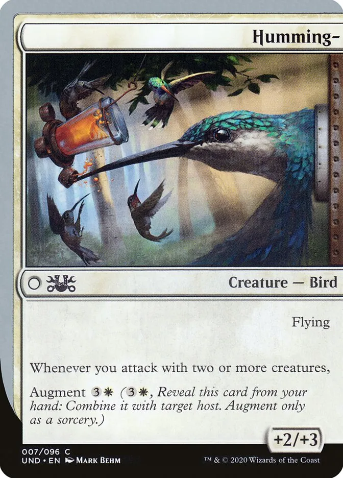 2020 Unsanctioned Humming- common #7 common card image