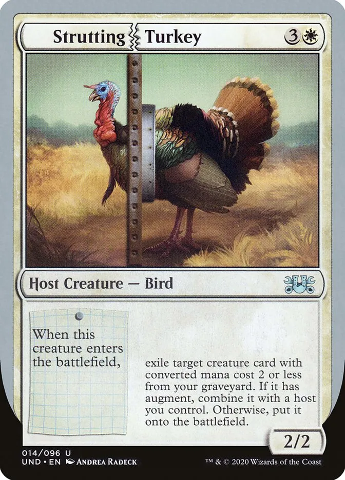 2020 Unsanctioned Strutting Turkey uncommon #14 uncommon card image