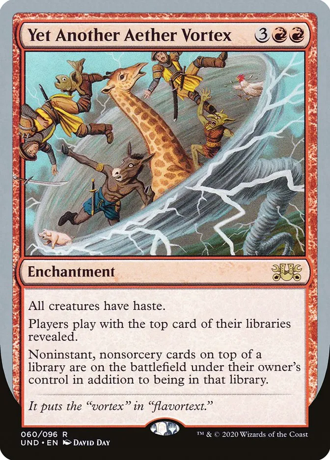2020 Unsanctioned Yet Another Aether Vortex rare #60 rare card image