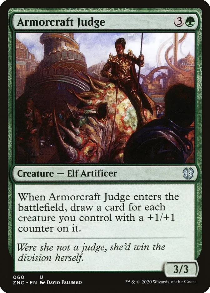 2020 Zendikar Rising Commander Armorcraft Judge uncommon #60 uncommon card image
