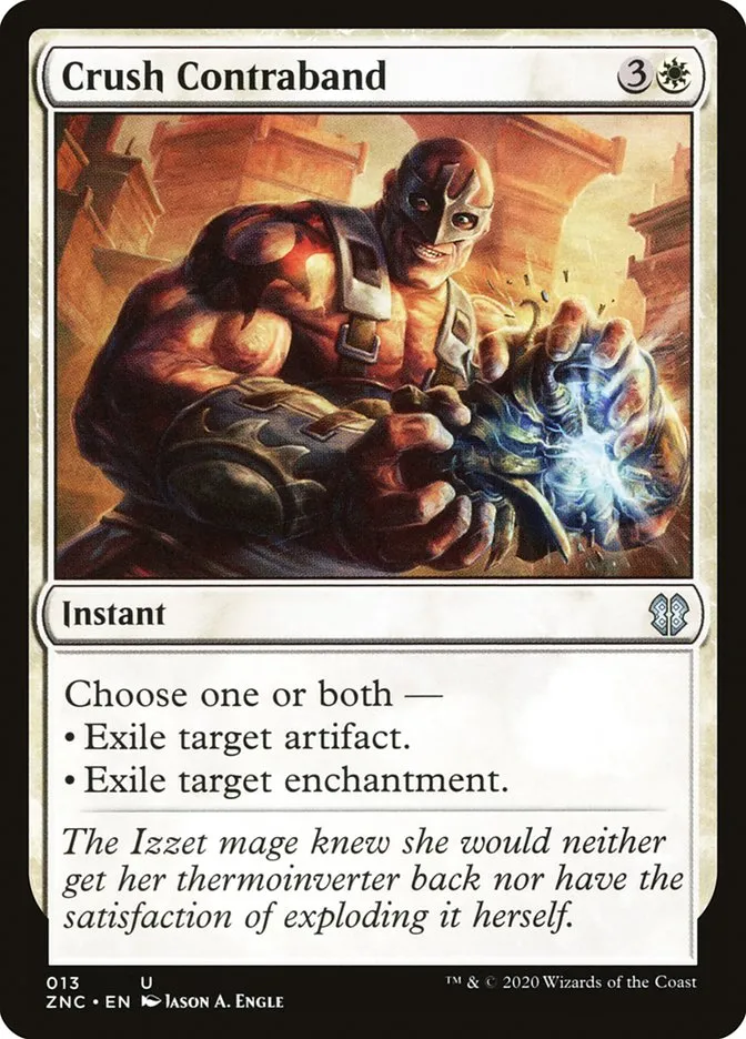 2020 Zendikar Rising Commander Crush Contraband uncommon #13 uncommon card image