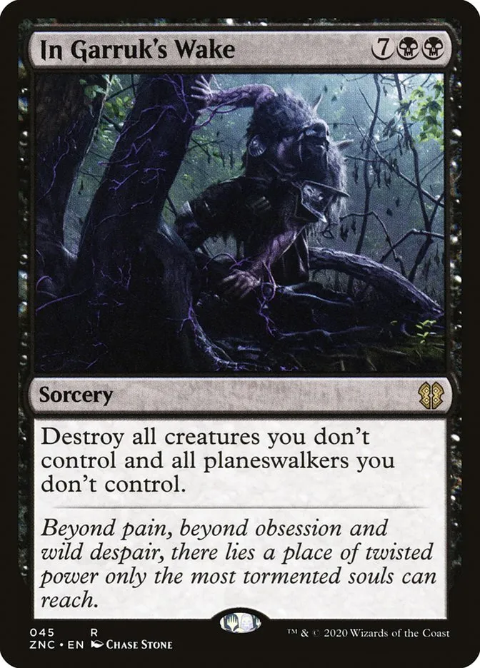 2020 Zendikar Rising Commander In Garruk's Wake rare #45 rare card image