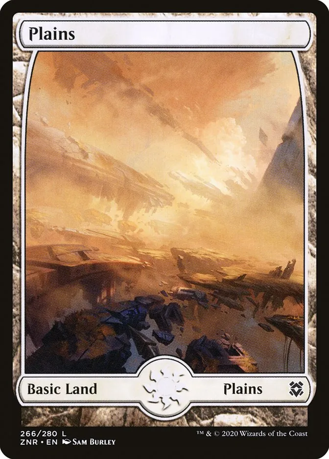 2020 Zendikar Rising Plains #266 common card image