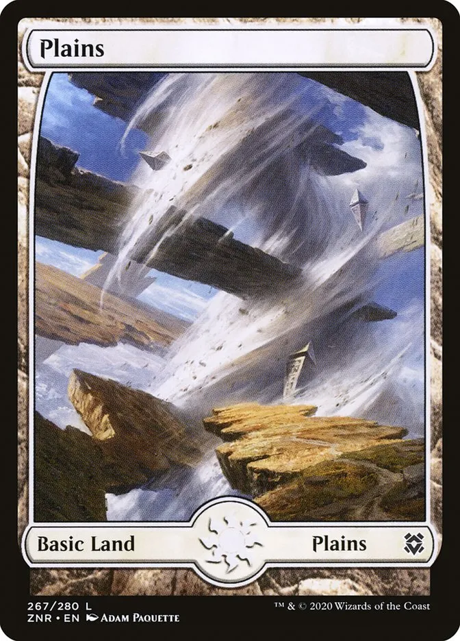 2020 Zendikar Rising Plains common #267 common card image