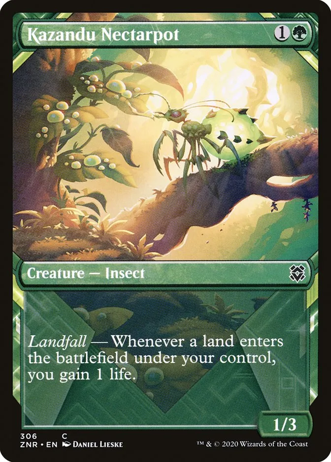2020 Zendikar Rising Kazandu Nectarpot common #306 common card image