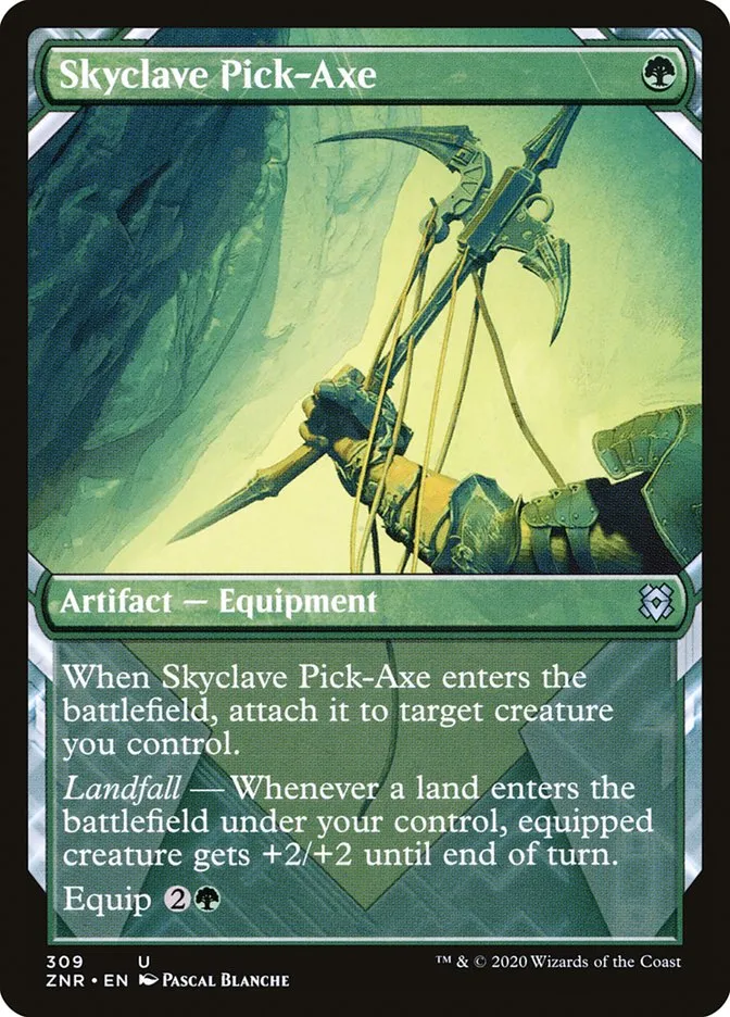 2020 Zendikar Rising Skyclave Pick-Axe uncommon #309 uncommon card image