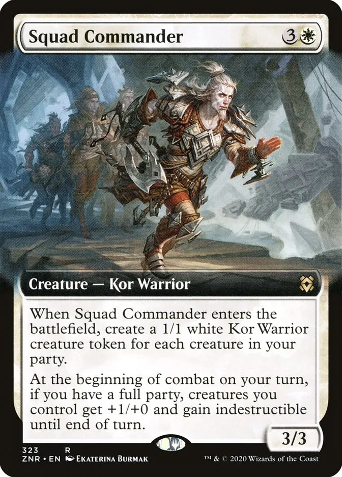 2020 Zendikar Rising Squad Commander rare #323 rare card image