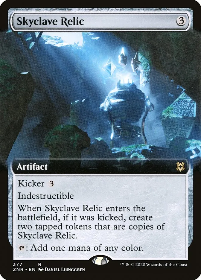 2020 Zendikar Rising Skyclave Relic rare #377 rare card image