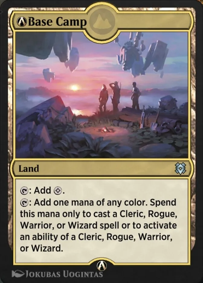 2020 Zendikar Rising A-Base Camp uncommon #A-257 uncommon card image