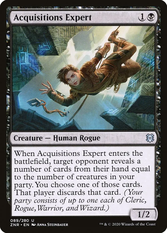 2020 Zendikar Rising Acquisitions Expert #89 uncommon card image