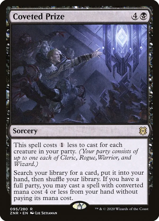 2020 Zendikar Rising Coveted Prize #95 rare card image