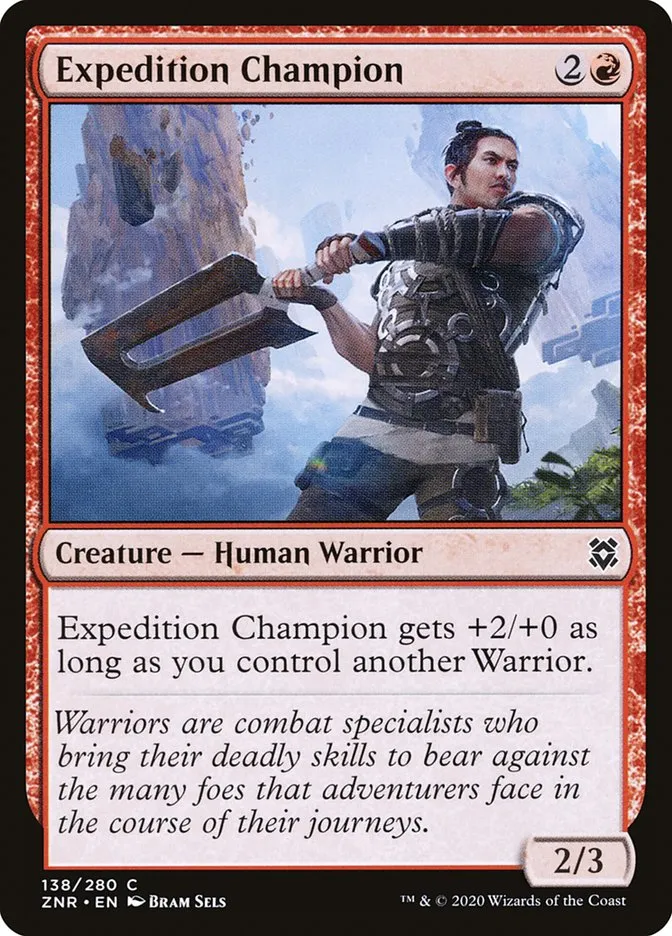 2020 Zendikar Rising Expedition Champion #138 common card image