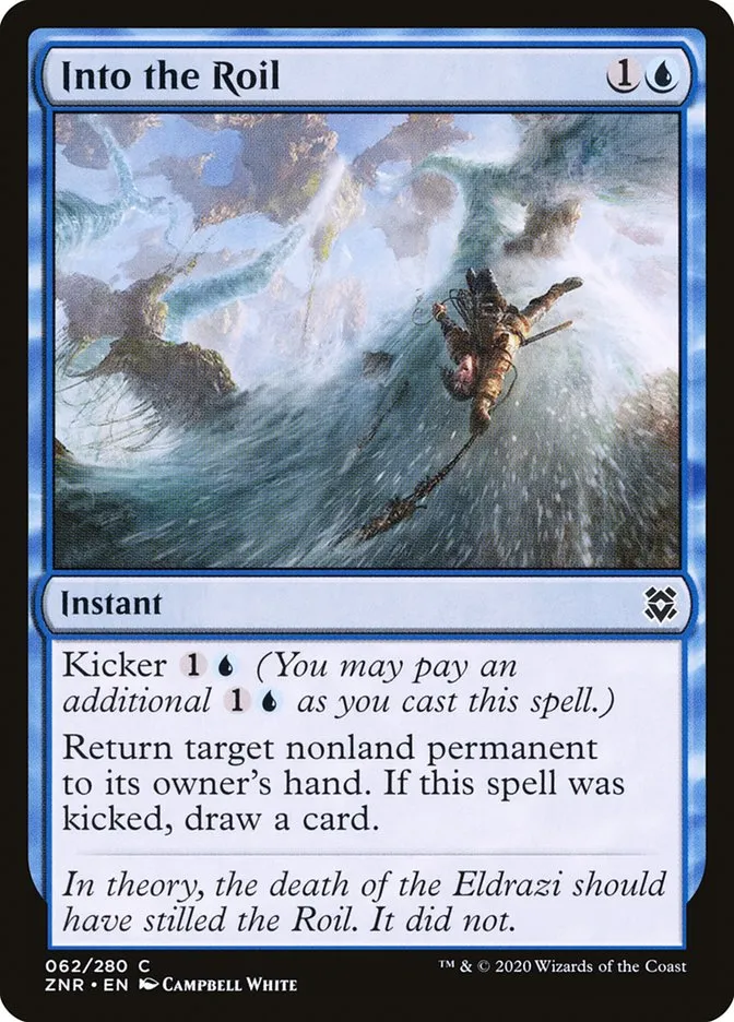 2020 Zendikar Rising Into the Roil common #62 common card image