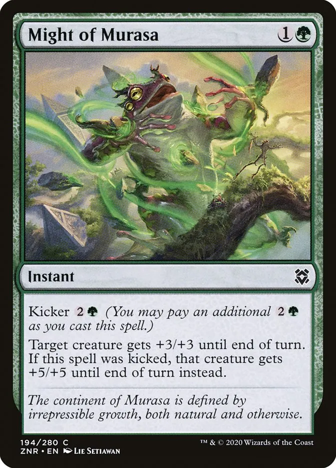 2020 Zendikar Rising Might of Murasa #194 common card image