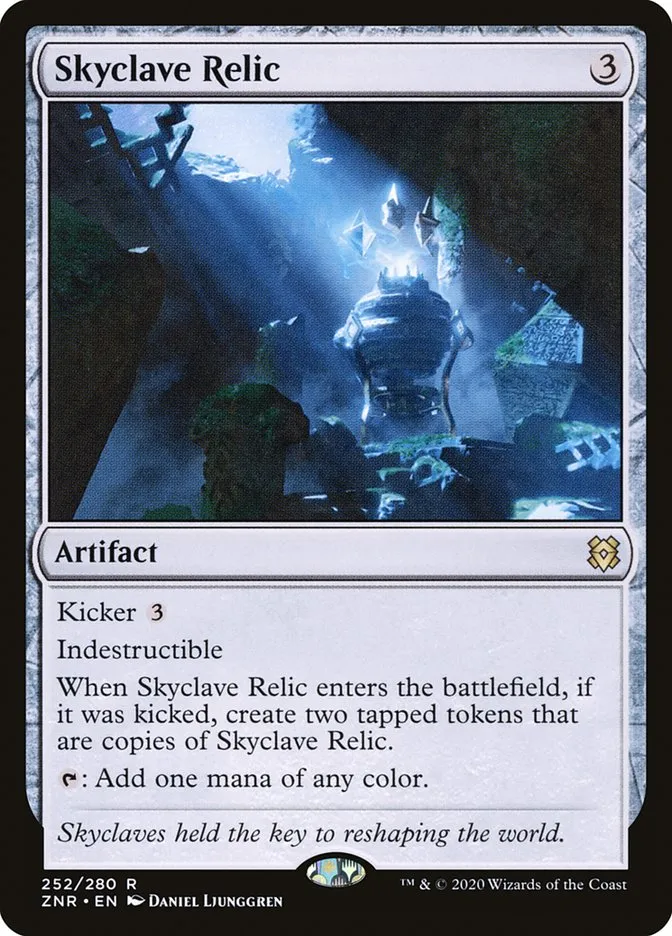 2020 Zendikar Rising Skyclave Relic #252 rare card image