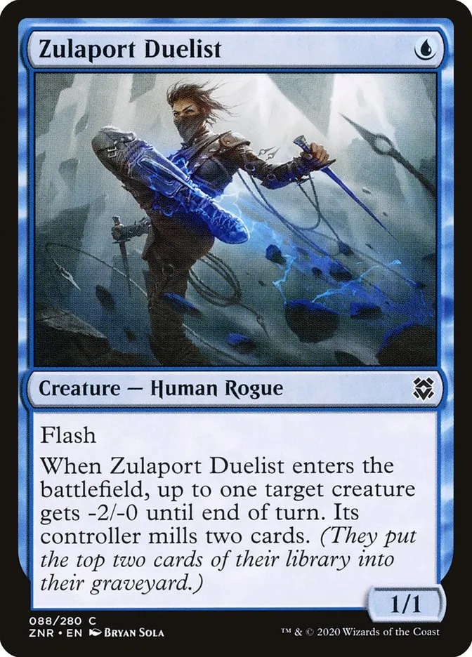 2020 Zendikar Rising Zulaport Duelist common #88 common card image