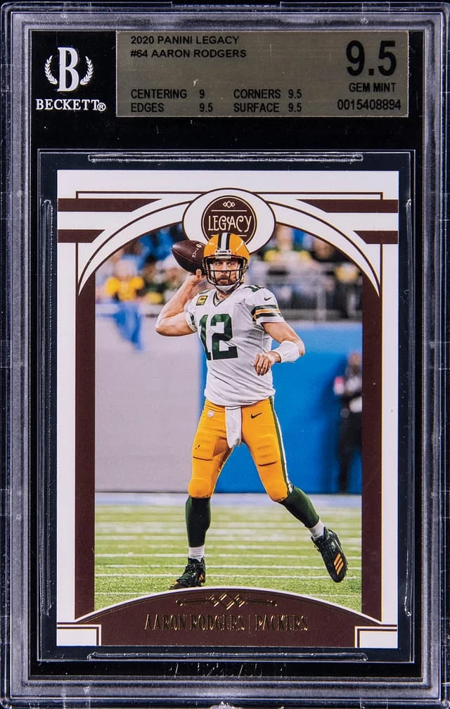2020 Panini Aaron Rodgers Legacy #64 card image